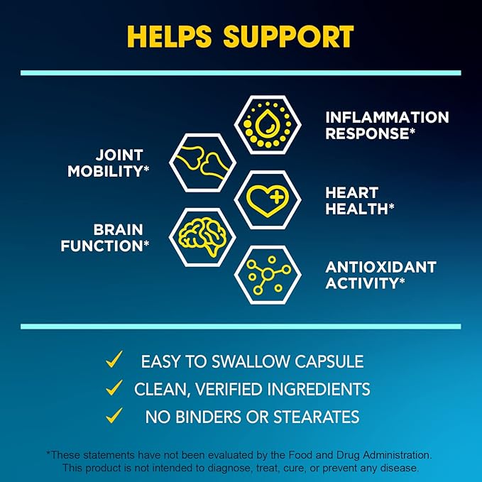BioEmblem Turmeric Curcumin with Clinically Studied TurmiPure - 1 Small Cap Daily, 24x More Absorption Than Others - Joint Support, Healthy Inflammation Tumeric Supplements - Non-GMO - 30 Servings