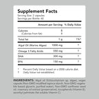 AMANDEAN Vegan Omega 3 Supplement. Premium Fish Oil Alternative. Algae DHA & EPA. Carrageenan Free Softgels. Algal Essential Fatty Acids. Plant Based Heart, Brain, Eye, Skin, Immune Support. (120ct)
