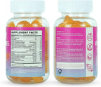 Fertility Gummies for Women to Get Pregnant Fast, Folic Acid Conception Gummies to Boost Fertility for Her, 60 Count Fertility Vitamin Gummy Support Hormone Balance, Ovulation & Period Cycle