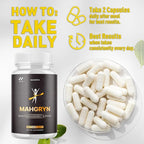 Mahgryn Capsules, Official Mahgryn Pills with All Natural Ingredients, Advanced Overall Health and Wellness Vitamin Supplement Formula for Maximum Strength Multivitamin Support (60 Capsules)