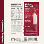 Keto Chow Raspberry Cheesecake | Keto Meal Replacement Shake Powder | Nutritionally Complete | Low Carb | Delicious Easy Meal Substitute | Protein Rich You Choose The Fat | Single Meal Sample