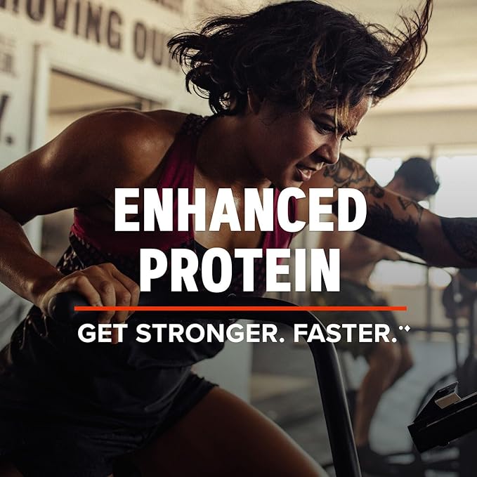 GNC AMP Wheybolic Clinically Proven Protein Powder, 40g Whey Protein, BCAA, Leucine, Increases Muscle Strength, Muscle Building, 3rd Party Tested, Gluten Free, Fruity Crisps, 25 Servings