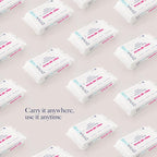 Dynarex HerCare Feminine Hygiene Wipes- 1 Pack of 40 Wipes - 5.5" x 8" pH-Balanced, Alcohol-Free, Hypoallergenic, Reseable Packs, Travel Essentials for Women