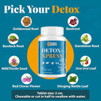 Canna Cleanse – 7-Day Wellness Reset for Women & Men | Liver & Kidney Support with Milk Thistle, Dandelion & Herbal Blend | Daily Cleansing & Metabolism Support | Vegan Chewable Tablets, 60 Count
