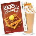 Keto Chow Maple Waffle | Keto Meal Replacement Shake Powder | Nutritionally Complete Keto Food | Low Carb Keto Meals | Delicious Easy Meal Substitute Drink | Protein Rich You Choose The Fat | Single Meal Sample