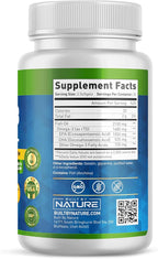 Built by Nature Omega 3 Mini Fish Oil – Re-esterified Triglyceride Form (rTG) – High Omega-3 1680mg, EPA and DHA - Small & Easier to Swallow – 90 Softgels