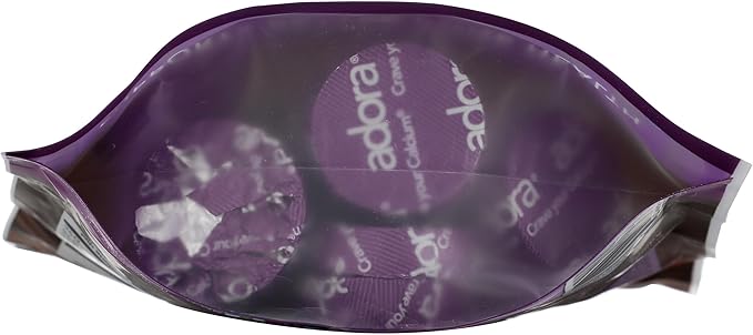 Adora Calcium Supplement Disk, Dark Chocolate, 30 Count - 500 mg