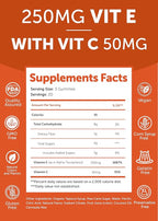 Lunakai Collagen and Vitamin E Gummies Bundle - Non-GMO Anti Aging Supplements for Men & Women - Natural Gummy with Vitamin C & 250 mg Natural VIT E