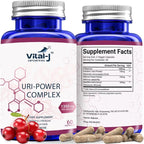 4-IN-1 URI POWER COMPLEX 1350mg - D Mannose, Cranberry, Hibiscus, and Dandelion Herb - Naturally Cleanse the Bladder and Urinary Tract 60 capsules – Specialized Approach for UTI Avoidance
