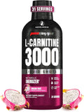 ProSupps L-Carnitine Liquid 3000, Stimulant-Free Liquid Shots for Men & Women - Clean Workout Drink for Energy, Performance & Muscle Recovery - No Sugar, No Carbs - 31 Servings, Dragon Fruit