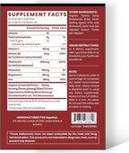 Sapotax Korean Red Panax Ginseng Supplement Gummies - 180 Count