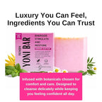 3 Bar Bundle - Premium Yoni – Natural Feminine Care Soap for pH Balance, Odor Control & Hydration | Organic Herbal Ingredients | Gentle Yet Effective for Daily Intimate Hygiene | Handmade & Vegan