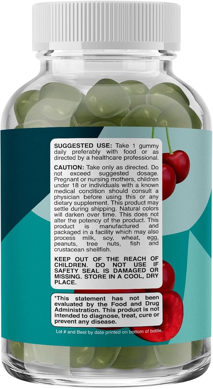 Phytoral Calming Ashwagandha Gummies for Men and Women - Root Extract with Zinc and Vitamin D - Tasty Adaptogen Stress Gummies for Adults - Energy & Mood Support - 60 Ct