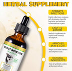 Yeast Infection Treatment for Dogs, Naturally Supports Dog Healthy Itch Relief, Ear Infection Treatment, Dogs Allergy Relief, Inflammation Relief & More (1pcs)