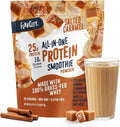 FlavCity All in One Protein Shake Powder, Salted Caramel - On the Go Meal Alternative + Collagen Peptides, Reishi & Cordyceps - Focus, Skin, Hair & Joint Support - 100% Grass Fed Whey, 20 Servings