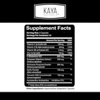 Kaya Naturals Elderberry Immune Support with Zinc and Vitamin C for Adults, Probiotics & Turmeric 1000mg Immune System Booster Sambucus Elderberry Capsules - 180 Count