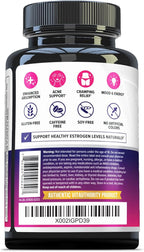 Myo-Inositol D-Chiro Women's Hormone Balance Supplement - 40:1 Myo-Inositol & D-ChiroInositol Blend with DIM for Hormone Balance for Women - Health Vitamins for Skin, Energy, & Cycle Support (1 Month)