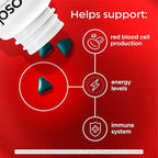 Feosol Original Iron Supplement Tablets, Non-heme, 65mg Iron per Pill, 1 Per Day, 8 Month Supply, for Energy and Immune System Support (120 ct Pack of 2)