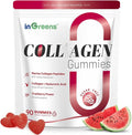 inGreens Collagen Peptides Gummies for Women - 5000mg Hydrolyzed Marine Collagen, Sugar Free with Type I,II,III & Biotin, 90 Count