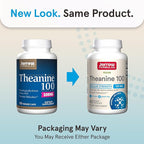 Jarrow Formulas® Regular Strength Theanine 100 mg,Dietary Supplement,60 Capsules,60 Day Supply,(Pack of 2)