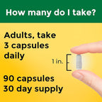Nature Made Magnesium L-Threonate with Vitamin C & Vitamin D3, Provides 130 mg of Mag from 1800 mg Magnesium L Threonate, Cognitive Support Magnesium Supplement, 90 Capsules, 30 Day Supply