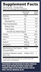 Vega Sport Vegan Protein Powder + Recovery - 30g Plant Based Protein per Serving, Berry, 45 Servings, 5g BCAAs, Probiotics, NSF Certified, for Shakes & Smoothies, 4.2lbs (Packaging May Vary)