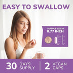 Probiotics for Women 200 Billion CFU, 36 Unique Strains, with Cranberry Prebiotics & Digestive Enzymes, High Potency Vaginal Probiotics, Full-Spectrum Gut Health, 60 Vegan Capsules