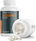 Bronson Vitamin C 500 MG Supports a Healthy Immune System & Antioxidant Protection, Non-GMO, 100 Vegetarian Tablets
