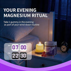 Mega16-in-1 Magnesium Citrate Glycinate Sleep Supplement Complex Gummies for Women Adults, High Absorption Magnesium Malate Carbonate Gummies