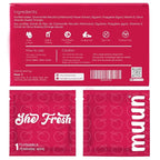Muun Feminine Wipes Flushable - 50 Counts Individual Vaginal Wipes Ph Balance, Anti Itch Deodorant Hygiene Wrapped Personal Cleansing, Wet Wipes for Intimate, Butt