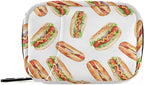 Hotdog Weekly Medicine Pill Organizer Travel Pill Case Box Holder Container Small for Vitamin Supplement