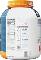 Dymatize ISO100 Whey Protein Powder Isolate, Salted Caramel, 25g of Protein, 5.5g BCAAs, Less Than 120 Cal., Gluten Free, 1g Fat, 1g Sugar, 2g Carb (20 Servings)