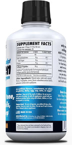 HEALTH DIRECT – AminoSculpt Liquid Collagen Micropeptides – 28 FL Oz – 28 Servings – 10 Grams of Premium Medical-Grade Liquid Collagen for Women – Orange Cream
