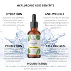 Brittanie’s Beauty Pure 100% Hyaluronic Acid Serum – Intense Hydration & Plumping Formula | Anti-Aging Serum for Fine Lines & Wrinkles | Deep Moisture for Dry, Sensitive & Mature Skin | Made in USA