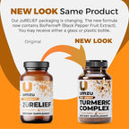 UMZU Turmeric Curcumin Supplement, (30 Day Supply) – Bromelain Boswellia & BioPerine Black Pepper Blend – Turmeric Supplement for Joint Support & Immune Support Daily Wellness Support System