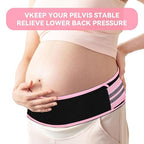 S-XXL Sacroiliac SI Joint Hip Belt for Women Men-Alleviate Sciatica|Pelvic|Back|Lower Back Support, Pelvic Support Belt, Adjustable Lumbar Pain Relief, Trochanter Belt, Pink, S(Hip Size 25-40")