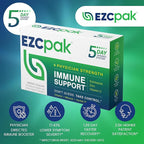 EZC Pak 5-Day Tapered Immune Support Booster - Vitamin Immune Support Supplement, Echinacea, Zinc Vitamin C, Immune Boosters for Adults - Immune Support Vitamins (Pack of 6)
