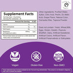 Magnesium Oxide Gummies 500mg, Sugar Free for Adults & Kids, Best Mg Form for ‘Digestion’, for Sleep, Nerve, Head Health, Muscle & Stress Relief, Gluten Free, Non GMO, Vegan, Pectin, 60
