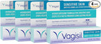 Vagisil Feminine Anti-Itch Cream for Women, Sensitive Skin Formula with Hydrocortisone, Helps relieve Yeast Infection Irritation, Gynecologist Tested, Soothes & Cools, 1oz (Pack of 4)
