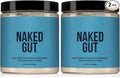 NAKED Gut - Daily Gut Health Supplement - Natural Gut Health Powder for Gut Cleanse, Digestive Support, GMO-Free, Soy-Free, Gluten-Free, Vegan and Hypoallergenic, 40 Servings (Pack of 2)