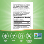 Nature's Way Uva Ursi Leaves, Traditional Urinary Support*, 1,110 mg per 3-Capsule Serving, Non-GMO Project Verified, Herbal Dietary Supplement, Gluten Free, 100 Vegan Capsules (Packaging May Vary)