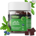 Oregano Oil with Black Seed Oil Organic Gummies for Kids and Adults | 6-in-1 Oregano Oil Supplement | Carvacrol + Thymoquinone | Immune Support with Garlic, Elderberry | Sugar-Free, 180 Chewable
