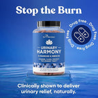 Eu Natural Urinary Harmony D-Mannose Supplement - Urinary Tract Health for Women - Fast-Acting Urinary Cleanse & Flush with Clinical-Strength D-Mannose & Hibiscus - 180 Capsules