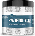 Earthborn Elements Hyaluronic Acid 200 Capsules, Pure & Undiluted, No Additives