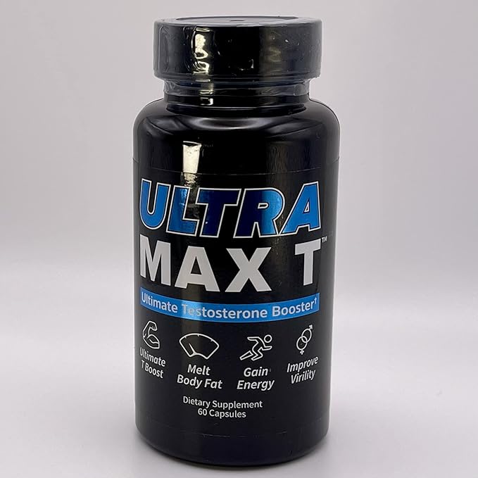 Andro400 Ultra Max T Maximum Strength T-Support Complex – 200:1 Tongkat Ali, ForsLean, & D-Aspartic Acid – Premium Formula for Lean Muscle & Metabolism – 1 Pack, 60 Capsules