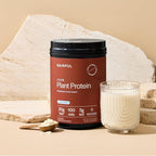Gainful Lean Plant Protein Powder, 20g Plant Protein per Serving, Unflavored, Supports Lean Muscle, Metabolism, & Satiety, with Green Tea Extract, Digestive Enzymes, Organic Fiber, Vegan, 14 Servings