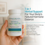 Herbal Equilibrium™ - Natural, Full-Spectrum Relief for Peri/Menopause Symptoms with 7 Proven Herbal extracts (30 Day Supply)