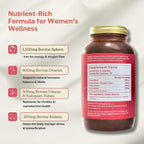 MK Supplements Female Vitality | Grass-Fed Beef Organs for Women | Spleen, Uterus, Ovaries, Fallopian Tubes & Kidney | No Phytoestrogens | 150 Capsules