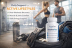 SootheFlex Joint, Energy & Mood Support for Women | Turmeric 900mg, Ferrochel® Iron, Magnesium Malate, Vitamin D3, Ginger, Selenium | 90 Capsules | Gentle Iron — Easy on Digestion