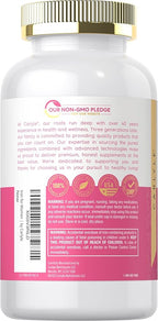 Carlyle Iron Supplement for Women 65mg | 300 Coated Tablets | Vegetarian, Non-GMO & Gluten Free